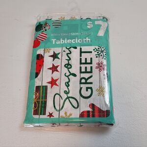 Festive Holiday Tablecloth